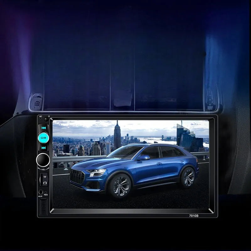 HD 7-inch Bluetooth car player with LCD screen for vehicle installation