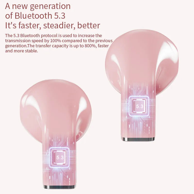 Creative K520 Bluetooth-compatible rotatable headset in black, white, or pink colour.