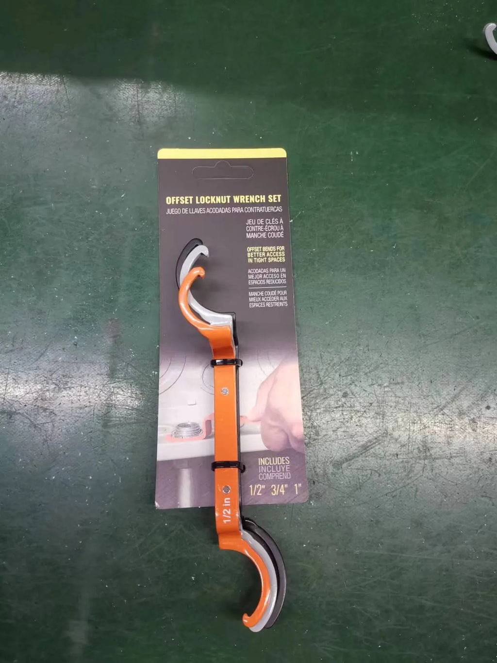 Orange, grey, and black magnetic suction wrenches from a three-piece H251 tool set on a white background.