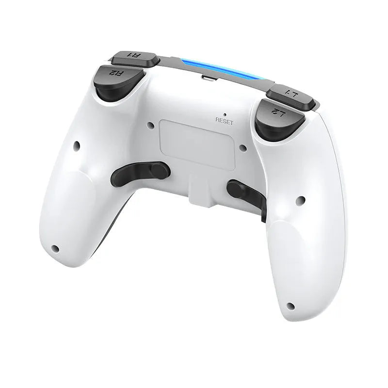 Black or white Bluetooth wireless gamepad for PS4 Android PC with USB and vibration, 16x12.3x6.8cm