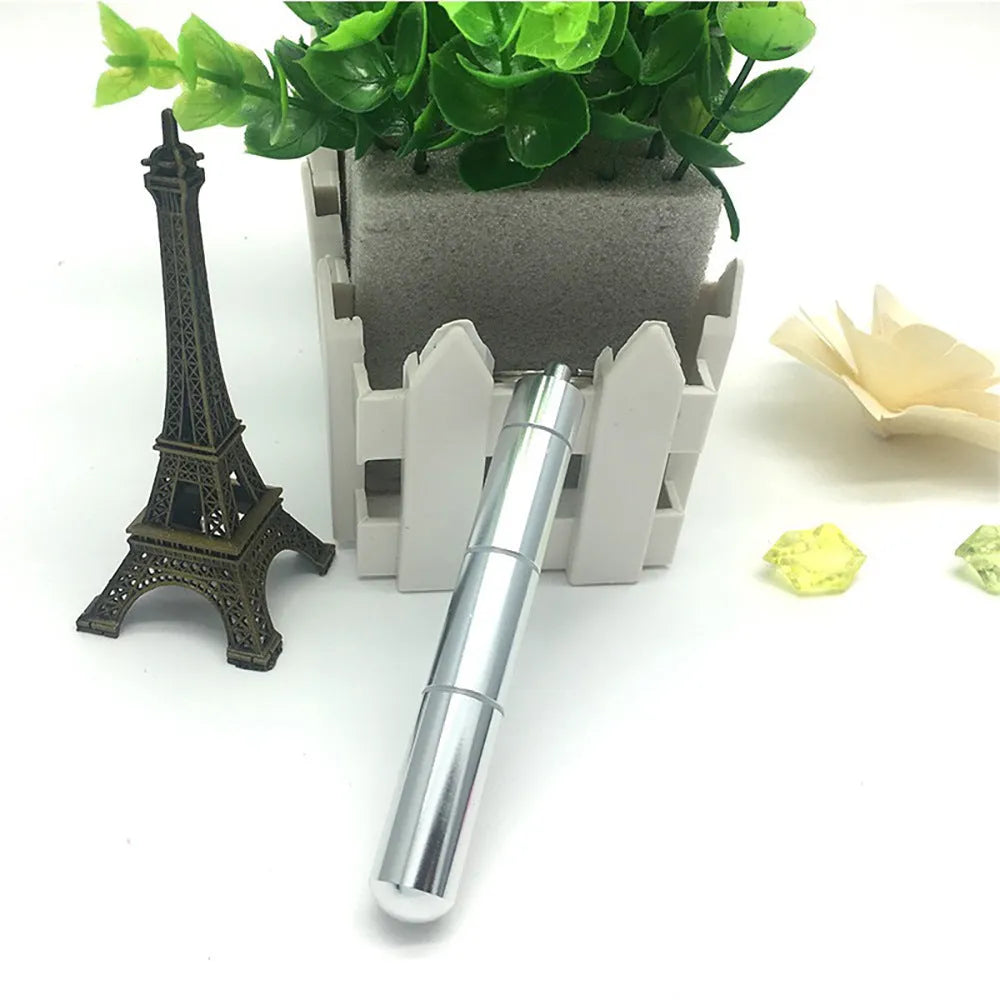 Portable waterproof sealed metal medicine box in aluminium alloy, shown in silver 87mm, granny grey 105mm and lead gray 122mm sizes.