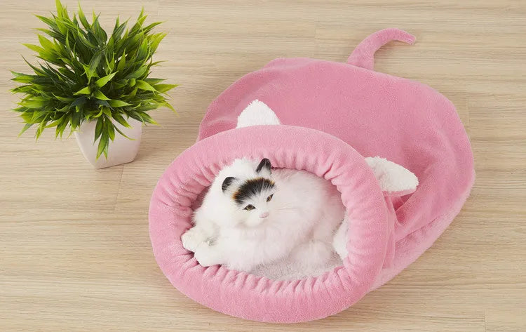 Cat litter mat in cloth material, 50x40cm, in coffee colour, for pet bedding