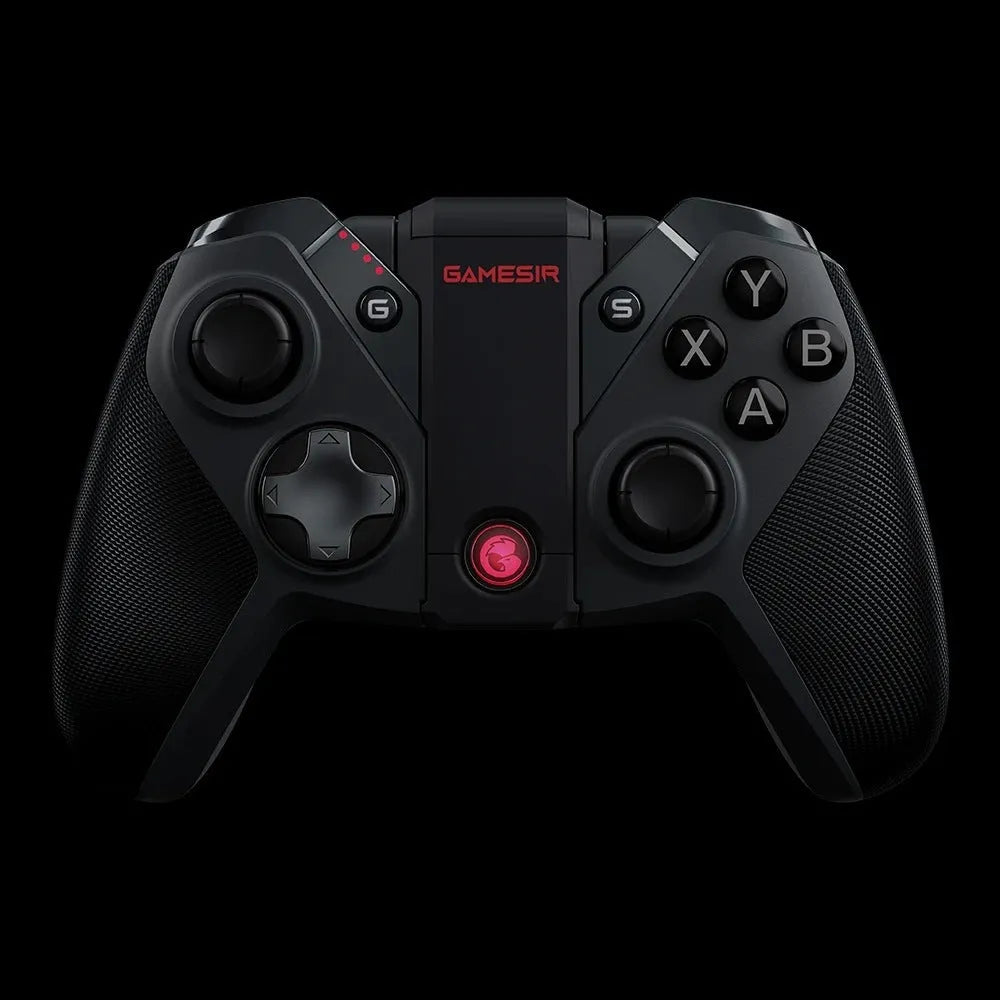 Black Gaishi wired USB Type-C game controller with analog sticks and buttons.