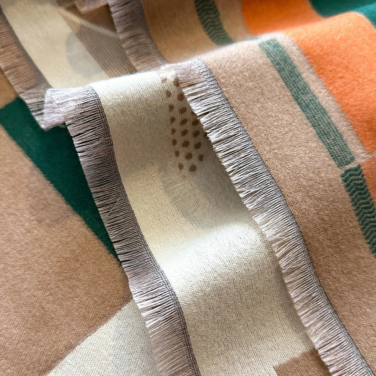 185x65cm imitation cashmere scarf in European style available in eight autumn colours