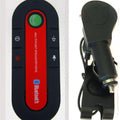 Vehicle-mounted Bluetooth handsfree phone sun visor kit with car charger and USB cable