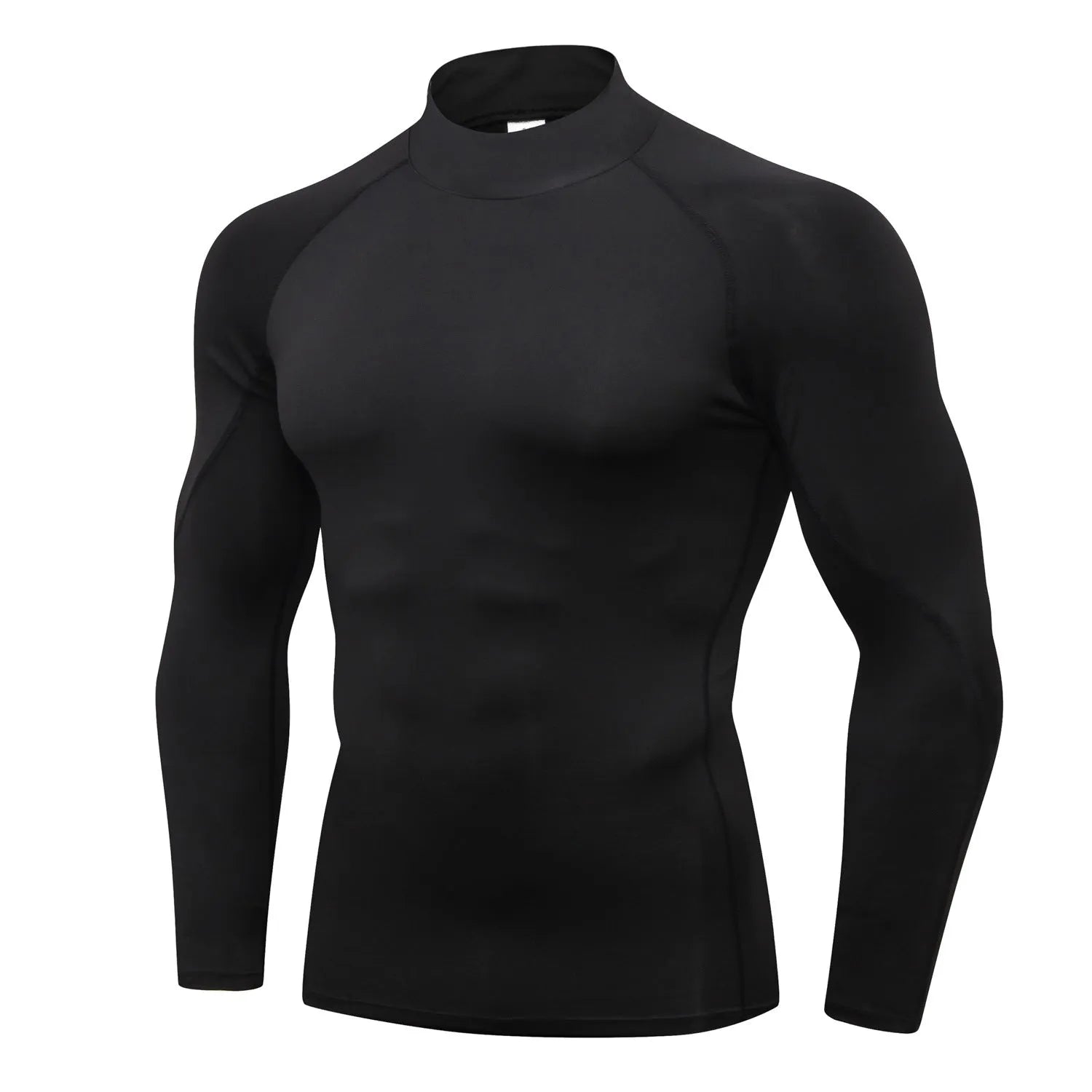 Quick-drying collar sweater in polyester with colour options including black and grey lines