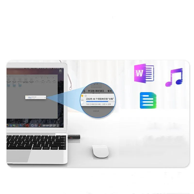Black USB car FM bluetooth receiver for MP3 playback with AUX input.