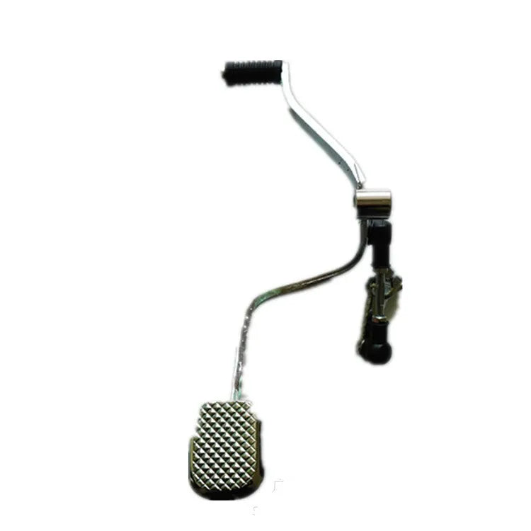 GS125 motorcycle gear lever replacement part showing 300mm length and front/rear step design