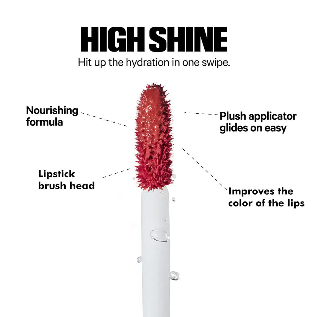 PHOFAY ultra-glossy lip gloss 6ml tube with high-shine finish
