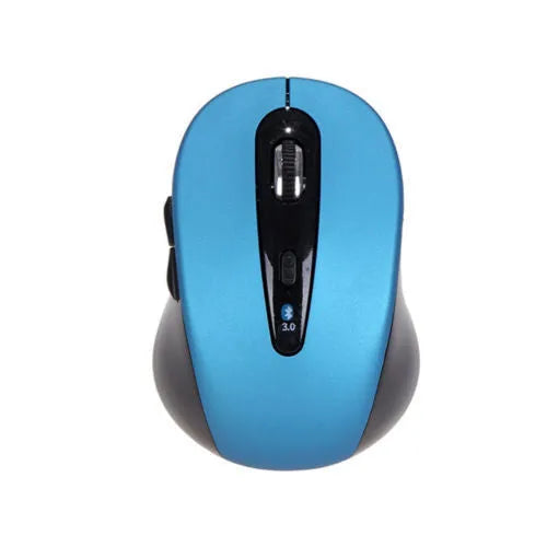 Wireless dual-mode mouse with Bluetooth 5.0 and 2.4GHz, 2400dpi optical sensor, six keys, four-way wheel, ergonomic, 100x60x40mm