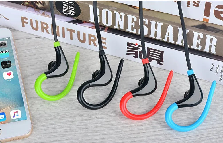 BT-01 Big Horn Sports Bluetooth Headset wireless earbuds, 45g, Bluetooth 4.1, 10m range, black red green blue