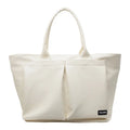 Lightweight PU shoulder bag in solid colour with ventilation, shown in black, green, or white.
