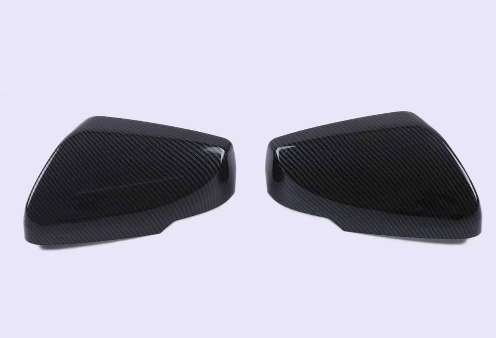 Cadillac CT5 CT6 carbon fibre pattern rearview mirror cover pair