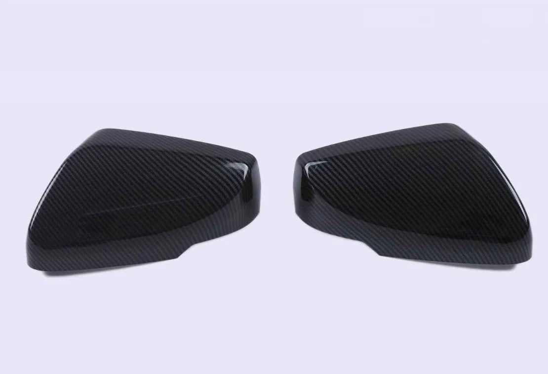 Cadillac CT5 CT6 carbon fibre pattern rearview mirror cover pair