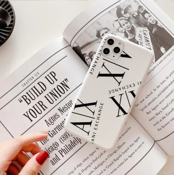 Silicone mobile phone case for iPhone 11, X, 8 and 7 models in black, white and red colours