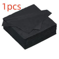 Square microfiber glasses cloth 130x130mm in grey, black, or mixed colour for lenses and watches