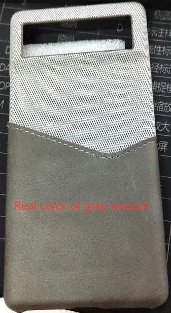 Leather Google Pixel mobile phone case in a solid colour with a business style plain design.