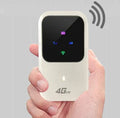 Black mobile portable WiFi router Model H80 with built-in antenna, 4G LTE, 2400 mAh battery, 802.11 b/g/n.