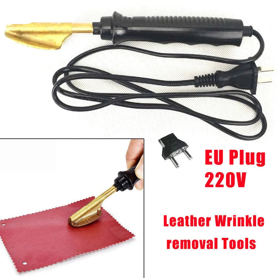 Black EU style wrinkle grinding and heating tool made from ABS material for auto repair and household use