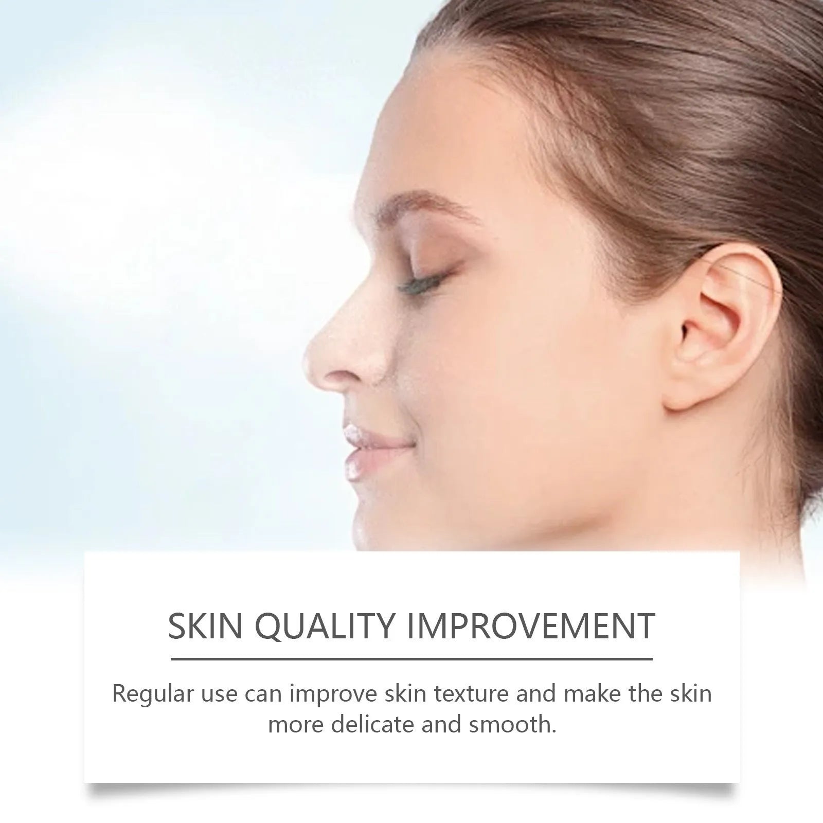 114ml bottle of facial hair recognition spray with botanical root extracts