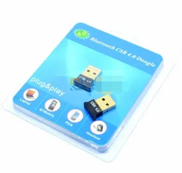 CSR4.0 Bluetooth adapter USB plug and play compact 26x15x7mm
