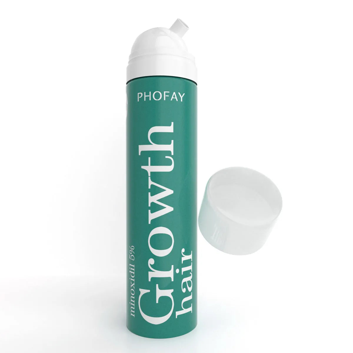 CH004 Minoxidil 5% Anti-Hair Loss Mousse 60ml aerosol canister with applicator nozzle