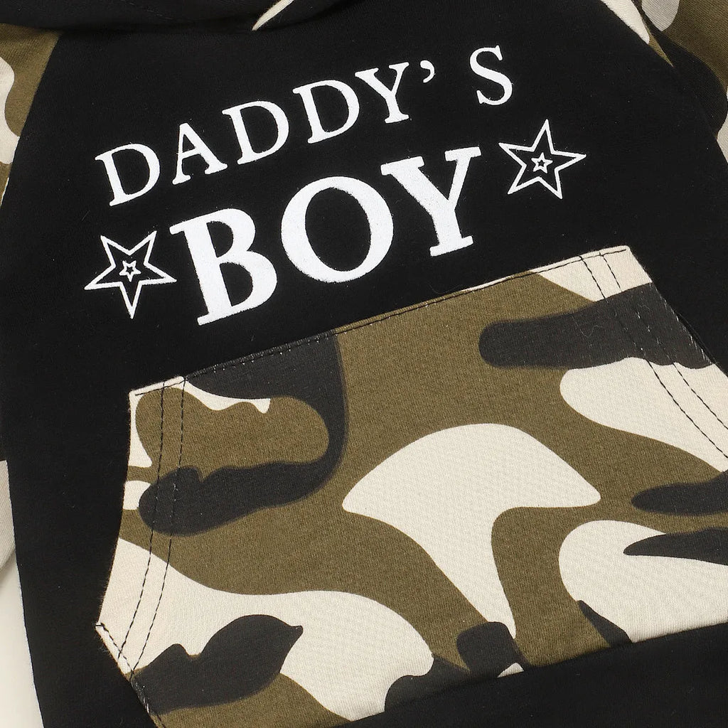 Boys' green cotton top for infants and young children aged 1-3 years, available in sizes 70cm to 110cm.