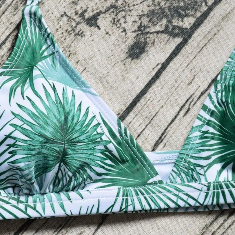 Women's two piece push up padded bikini set in micro cut, sizes S M L XL