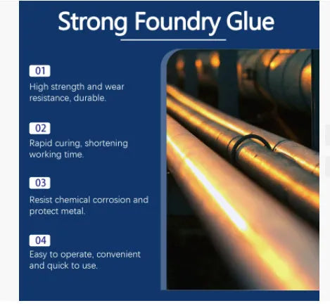 85ml tube of metal sealant epoxy glue with push rod, scraper, and sandpaper tools