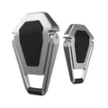 Compact foldable aluminum alloy laptop bracket with 3M adhesive for screen support