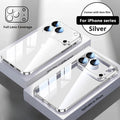 Ultra-thin silicone phone case for Apple iPhone 16 Pro Max in transparent finish with soft rubber material