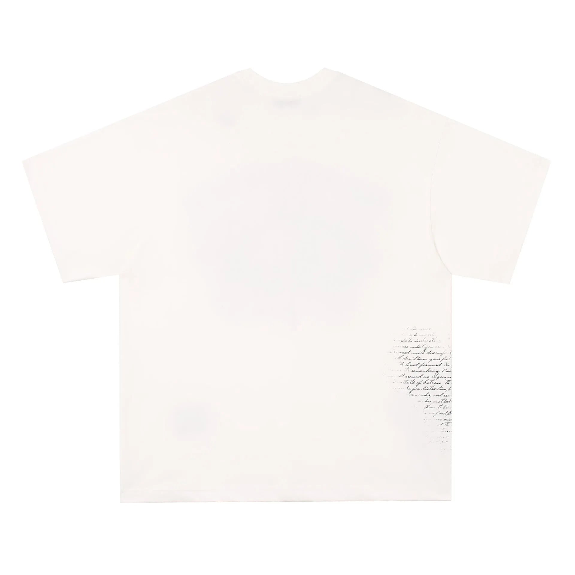American retro hip hop gothic T-shirt with letter print design in pure cotton fabric
