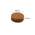 Compressed nutrient soil blocks for vegetable planting and seedling growth in various sizes.