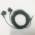 K-song in-ear wired monitoring earphones with TPE cable and clip, available in black
