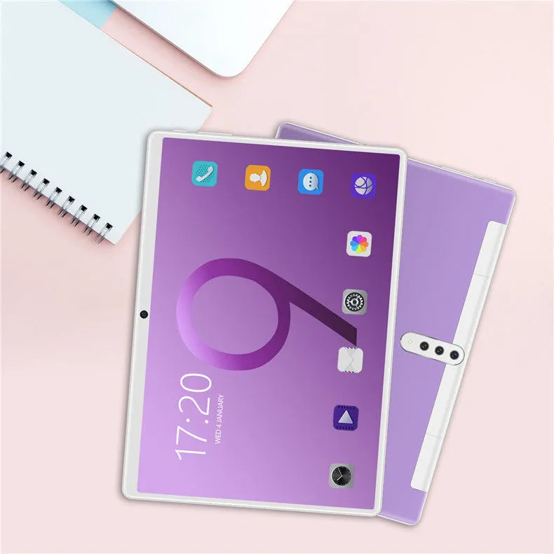 Smart Android entertainment tablet PC 10.1 inch IPS screen with detachable keyboard black colour