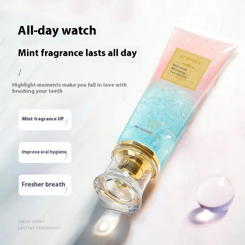 Nicotinamide Dazzling White Toothpaste tube with whitening function and 100g net content