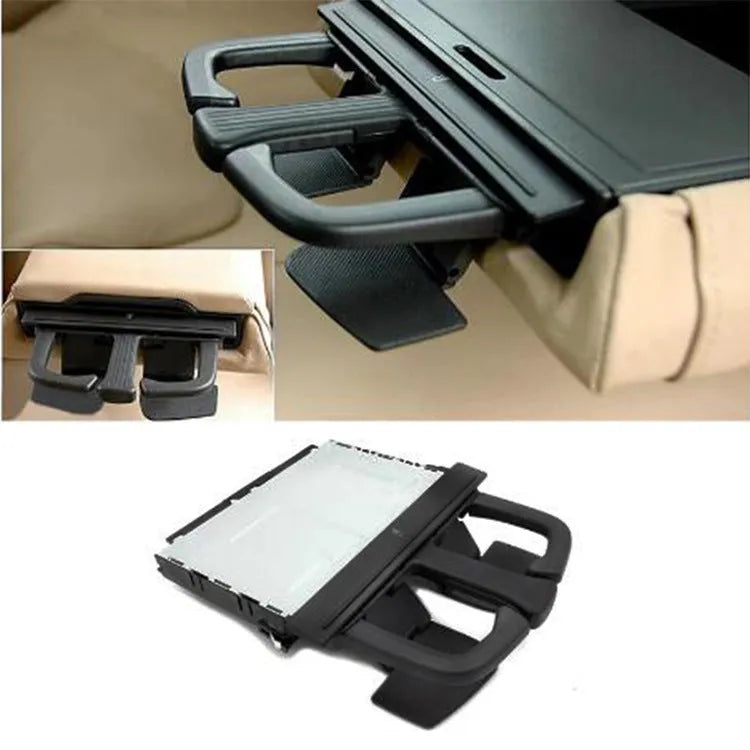 Black ABS plastic car water cup holder seat mounted drink holder