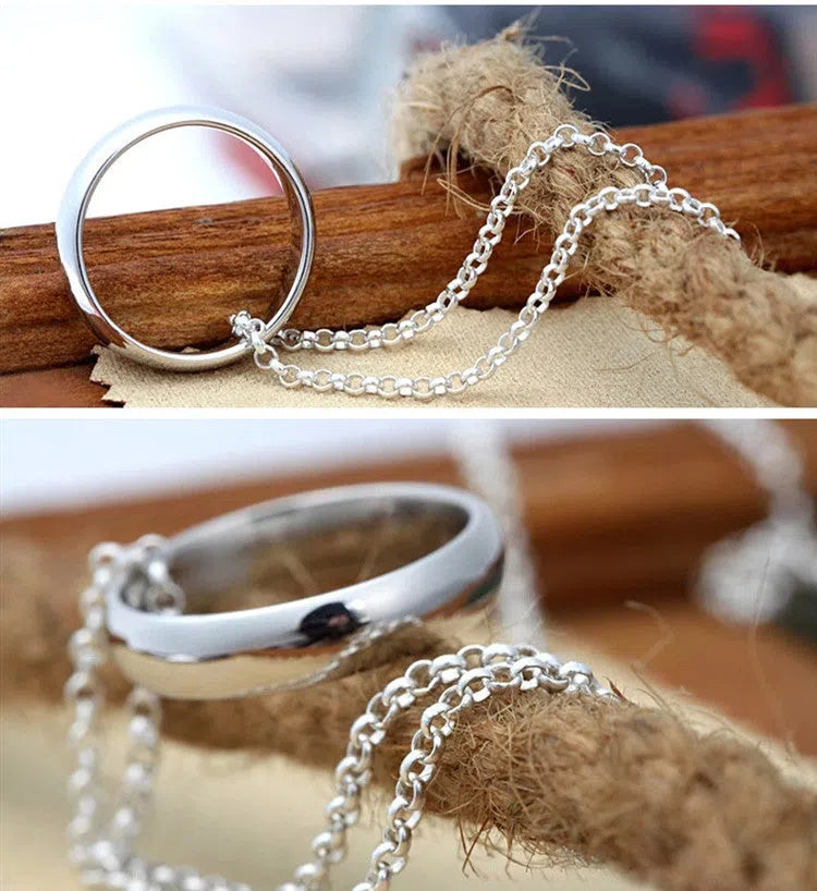 925 sterling silver ring with cow pattern design in silver colour for men couples