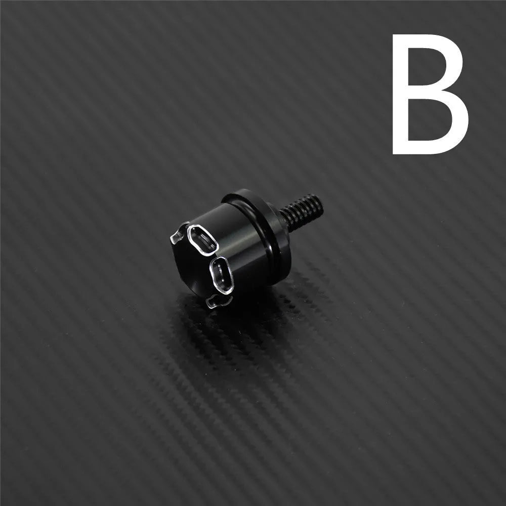 Aluminium alloy black 6mm screw cap cover seat cushion seat pack nut for chair fixing