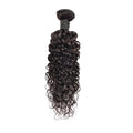Real human hair water wave extension wig piece in natural colour, 8 to 30 inch, single pack