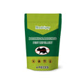 Rodent repellent pill set with four pills and one net bag containing camphor, menthol, lemon and ginger oils