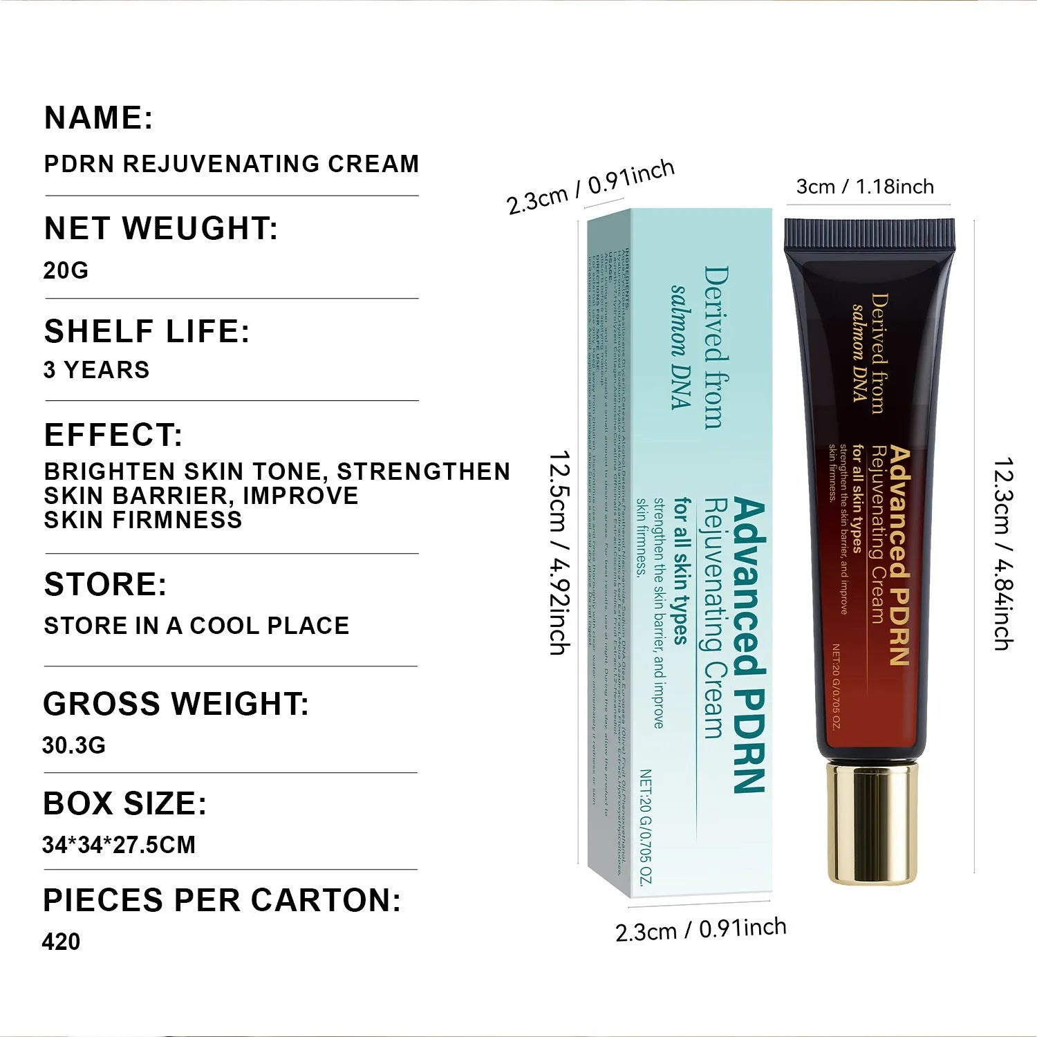 Skin-Activating Cream 20ml jar with hydrating firming moisturiser