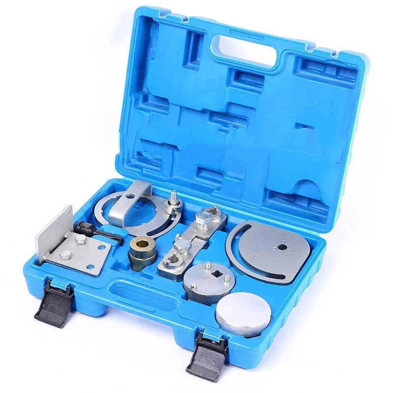 Volvo engine timing special tool set made of carbon steel for cylinder head alignment