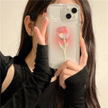 Gradient colour all-inclusive TPU phone case for iPhone models 7 through 15 Pro Max