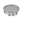 Black and silver plastic 54mm wheel hub cap for Japanese cars