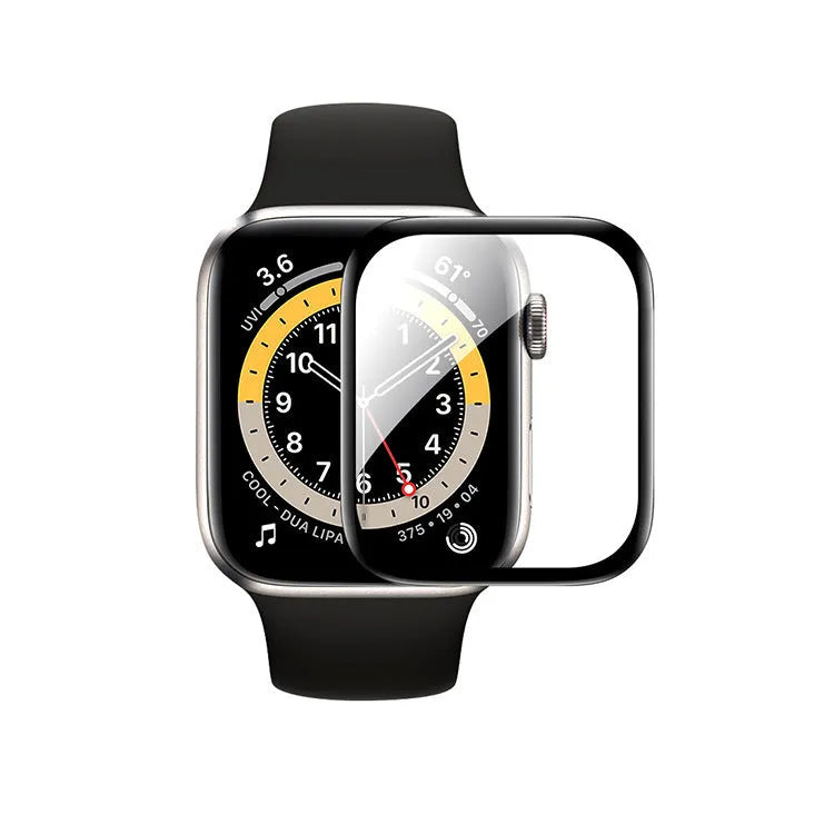 Apple Watch composite tempered glass front film protector for 38mm 40mm 42mm 44mm cases scratch-resistant
