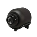 Black portable wireless network surveillance camera with USB cable and manual for indoor intelligent monitoring