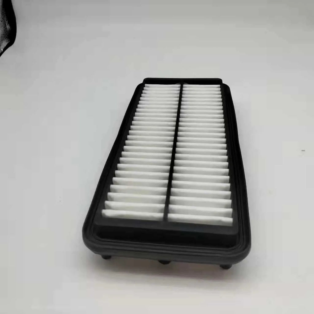 Black car air filter for Modern vehicles with 256mm x 113mm dimensions