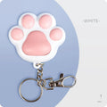 USB rechargeable infrared cat teaser toy with key chain attachment