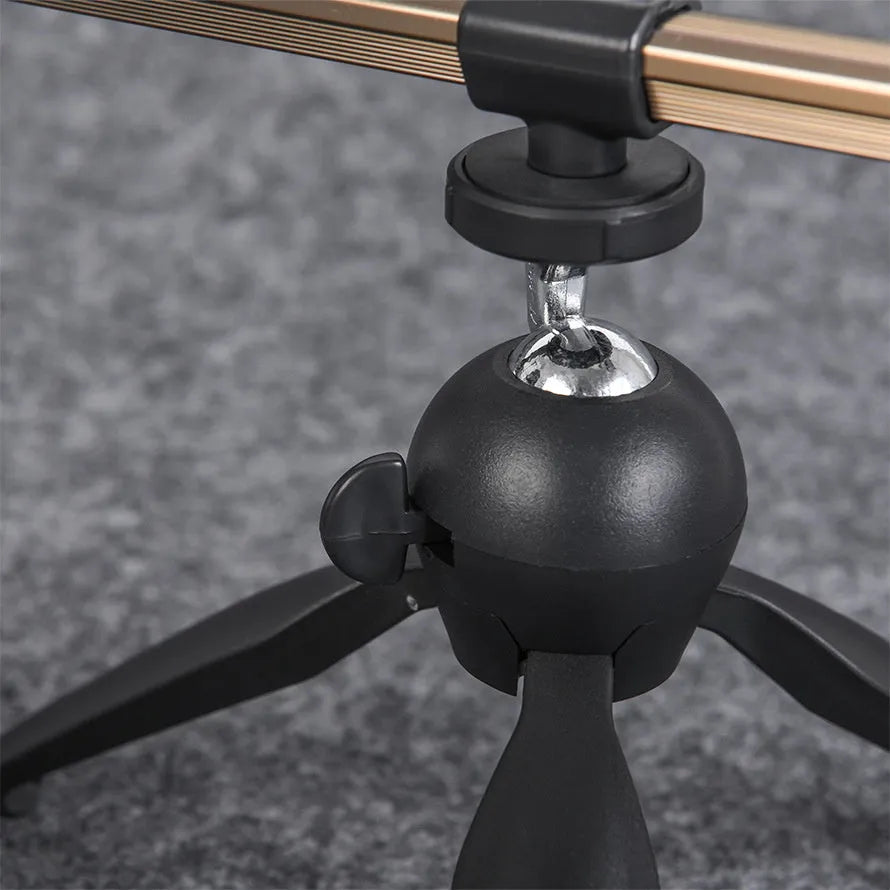 Aluminium alloy ice fishing triangle rod holder bracket for small fishing rods